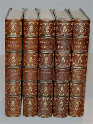 Lot 491 - [BINDINGS] IRVING, WASHINGTON Works...