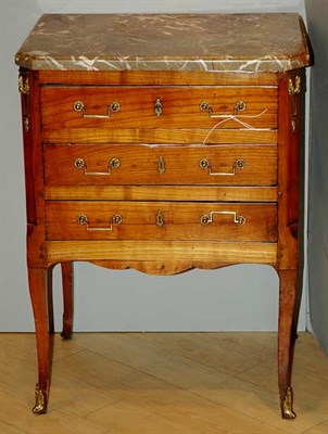 Lot 272 - Louis XV Fruitwood Table en Chiffonniere Third...