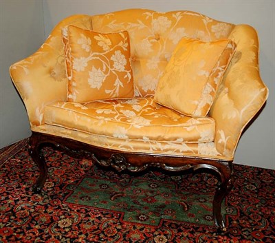 Lot 249 - Italian Rococo Walnut Marquise 18th Century...