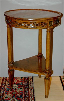 Lot 420 - Italian Neoclassical Marquetry Inlaid Walnut...