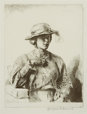 Lot 4158 - Gerald Brockhurst ELIZABETH; LE CASAQUIN DE...