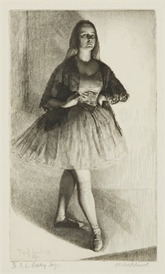Lot 4159 - Gerald Brockhurst THE DANCER (F. 52) Etching,...