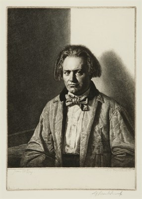 Lot 4161 - Gerald Brockhurst JAMES MCBEY (F. 69) Etching,...