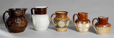 Lot 3449 - Miscellaneous Group of Five English Salt...