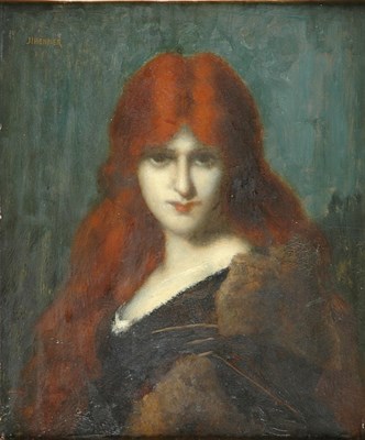 Lot 1095 - Jean Jacques Henner French, 1829-1905 La...