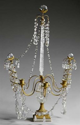 Lot 1384 - Continental Neoclassical Style Gilt-Bronze and...