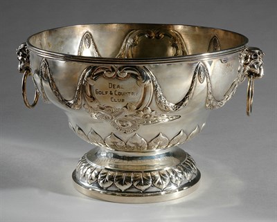 Lot 376 - Victorian Silver Center Bowl Frederick Brasted,...