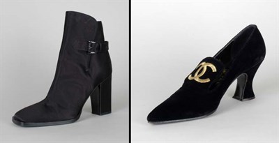 Lot 262 - Two Pairs Chanel Footwear French, contemporary...