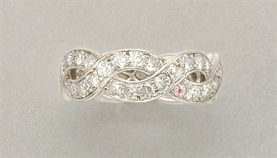 Lot 1262 - Diamond Band Ring