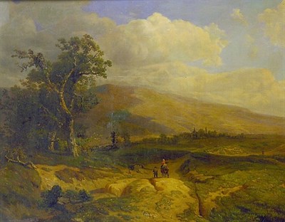 Lot 1077 - Attributed to Johann Bernard Klombeck RIDER IN...