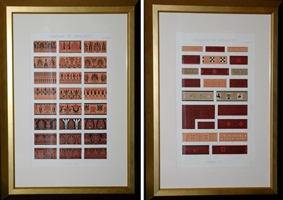 Lot 1081 - Owen Jones GREEK NO. 1 and GREEK NO. 2 Two...