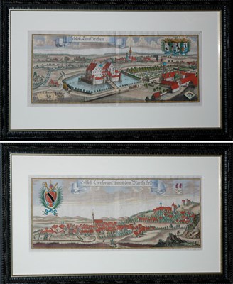 Lot 1073 - Michael Wening SCHLOSS EBERSPEUNT and SCHLOSS...