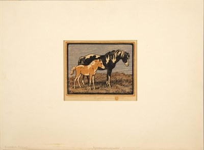 Lot 111 - Elizabeth Norton MILLIE AND HER COLT Color...