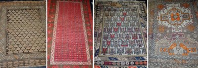 Lot 4499 - Four Shirvan Rugs East Caucasus, first quarter...