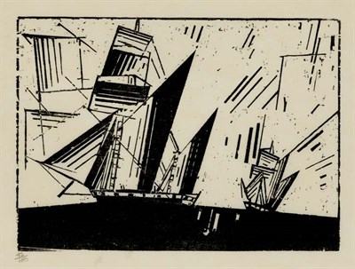 Lot 4209 - Lyonel Feininger TOPPSEGEL-KETSCHEN, 1 (P....