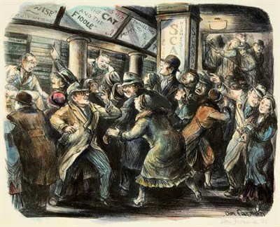 Lot 301 - Don Freeman ASTOR LOBBY, SHOW TIME; GRAY'S...