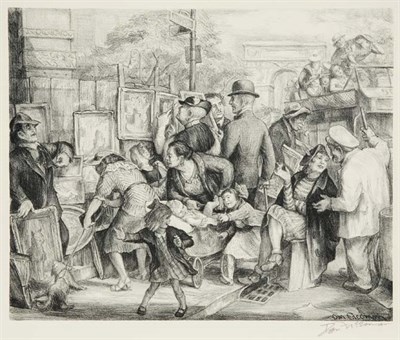 Lot 4220 - Don Freeman ART CURB MARKET (M. 84) Lithograph,...
