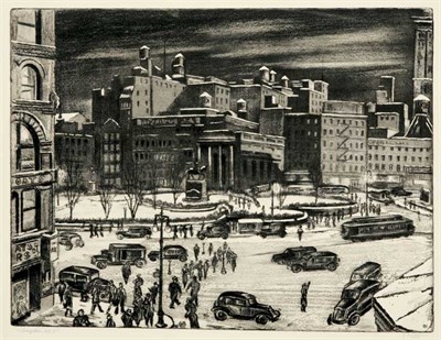 Lot 4227 - Emil Ganso METROPOLIS, UNION SQUARE (S. I-83)...