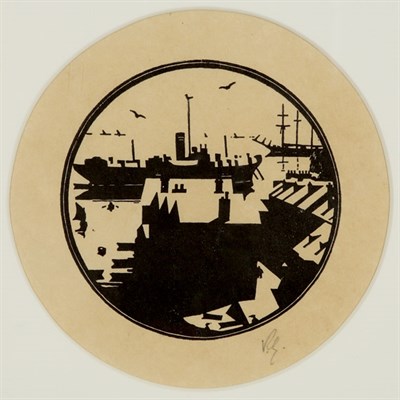Lot 4232 - Robert Gibbings FOWEY HARBOR; THE LOST ANCHOR...