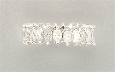 Lot 1197 - Diamond Band Ring