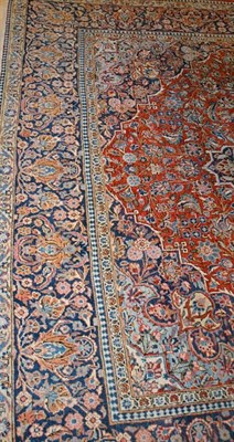 Lot 695 - Kashan Carpet Central Persia, second quarter...