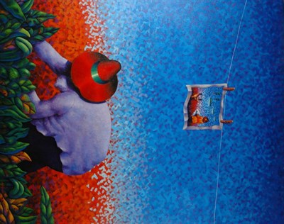 Lot 1018 - Dionisio Blanco Dominican, b.1953 SEMBRADORAS...