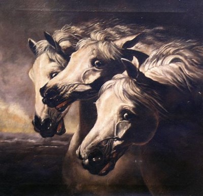 Lot 1033 - After John Herring, Sr. PHARAOH'S HORSES Oil...
