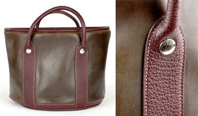 Lot 334 - Hermes Amazonia and Buffalo Skin Garden Bag...