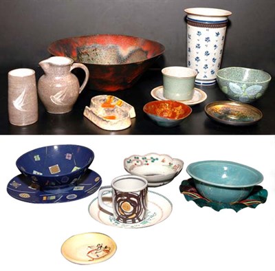 Lot 189 - Miscellaneous Group of Enamel Painted and Art...