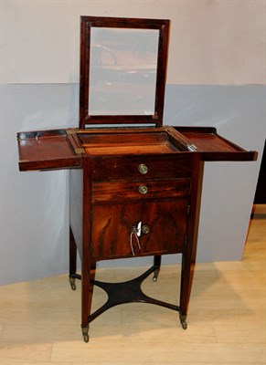 Lot 636 - George III Mahogany Beau Brummel Late...