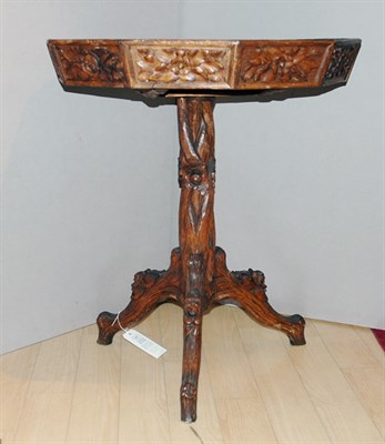 Lot 4187 - Black Forest Walnut Dish Top Planter Height 33...