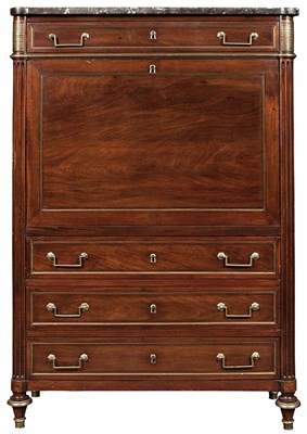 Lot 225 - Louis XVI Brass Mounted Bois de Violette...