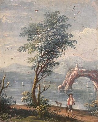 Lot 33 - Italian School 19th Century PASTORAL SCENES:...
