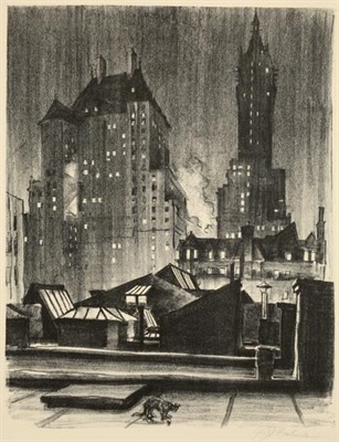 Lot 4242 - Joseph Webster Golinkin BACK WINDOW; ROOFTOP...