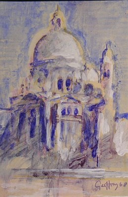 Lot 3042 - Geoffrey 20th Century CATHEDRAL Signed...