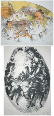 Lot 89 - Chaim Gross BAR-MITZVAH; MOTHER PLAYING Two...