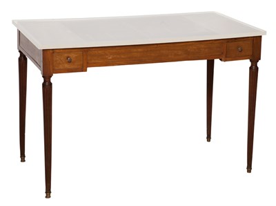 Lot 380 - Louis XVI Mahogany Tric Trac Table Late 18th...