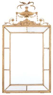Lot 306 - George III Giltwood Mirror Framed Mirror The...