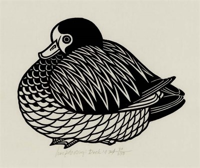 Lot 4260 - Jacques Hnizdovsky FLOWERPOT; DUCK; OSTRICH;...