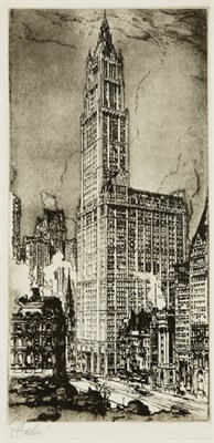 Lot 4262 - Earl Horter DEMOLISHING; HIGH BRIDGE, NEW YORK;...