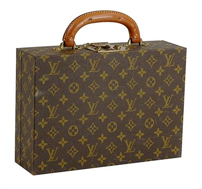 Lot 393 - Louis Vuitton Jewelry Case Monogram canvas,...