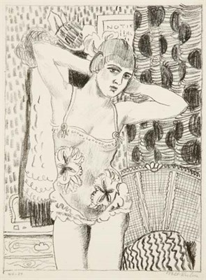 Lot 4269 - Walter Kuhn DANCER IN THE DRESSING ROOM...