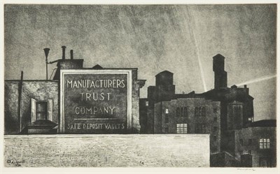 Lot 4276 - Armin Landeck MANHATTAN NOCTURNE (KRAEFT 70)...