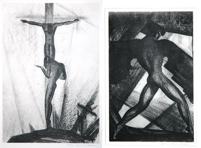 Lot 101 - Boris Lovet-Lorski ICARUS [CRUCIFIXION] Two...