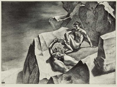 Lot 364 - Louis Lozowick ARTIST ON VACATION (F. 168)...