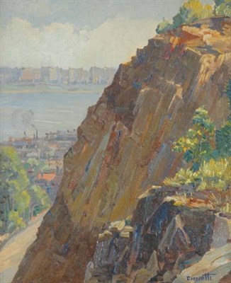 Lot 2114 - Gustave Cimiotti American, 1875-1969 PALISADES,...