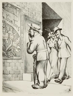 Lot 4303 - Kyra Markham STAGE DOOR JOHNNIE Lithograph,...
