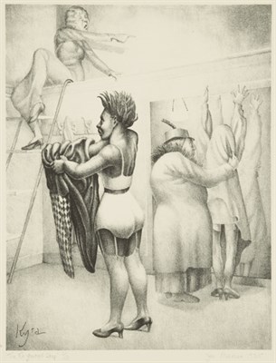 Lot 4301 - Krya Markham THE FIT YOURSELF SHOP Lithograph,...