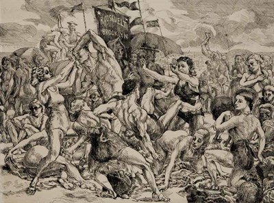 Lot 4312 - Reginald Marsh CONEY ISLAND BEACH (S. 159)...