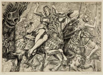 Lot 375 - Reginald Marsh MERRY GO ROUND (S. 99) Etching,...